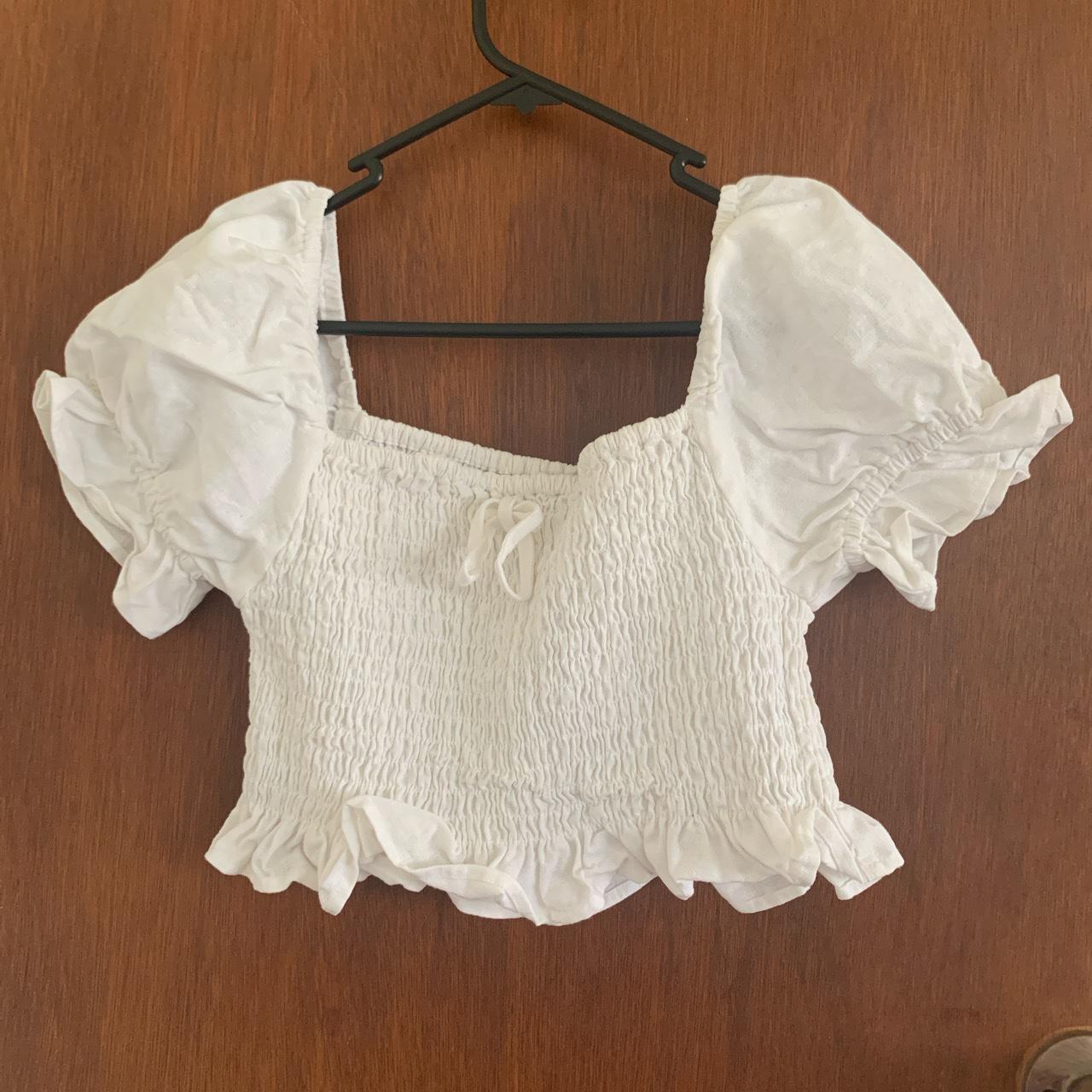 Ghanda white crop - Depop