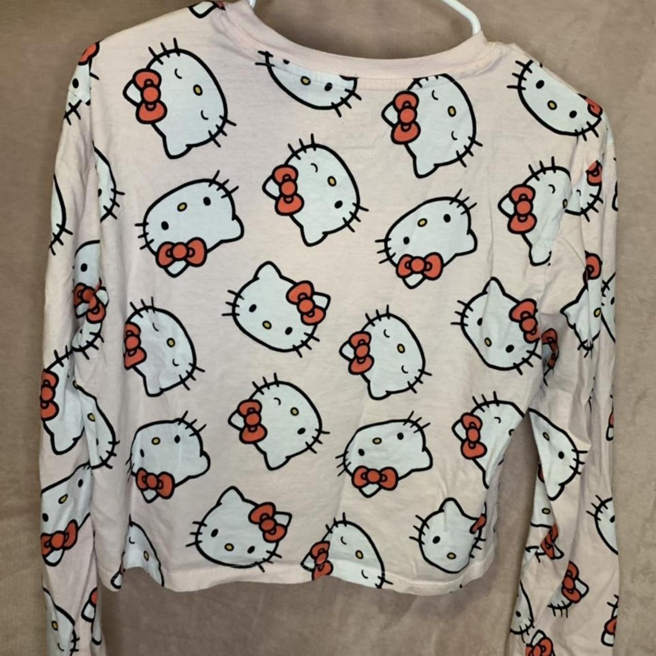 Hello Kitty Women's Crop-top | Depop