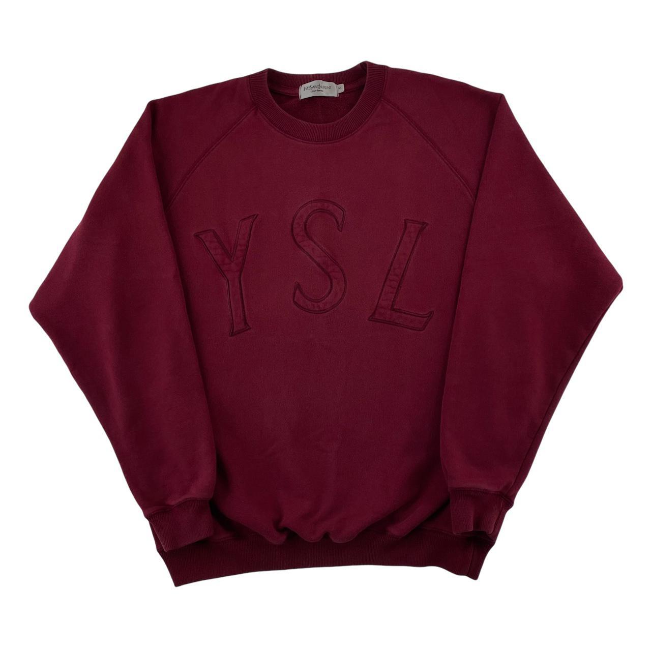 ysl logo jumper