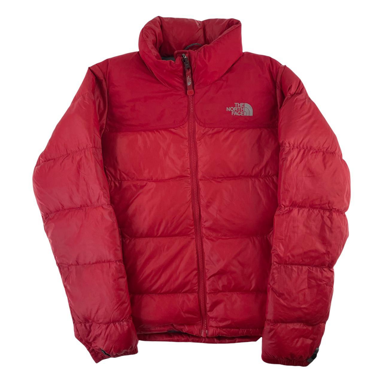 The North Face Women's Red Coat | Depop