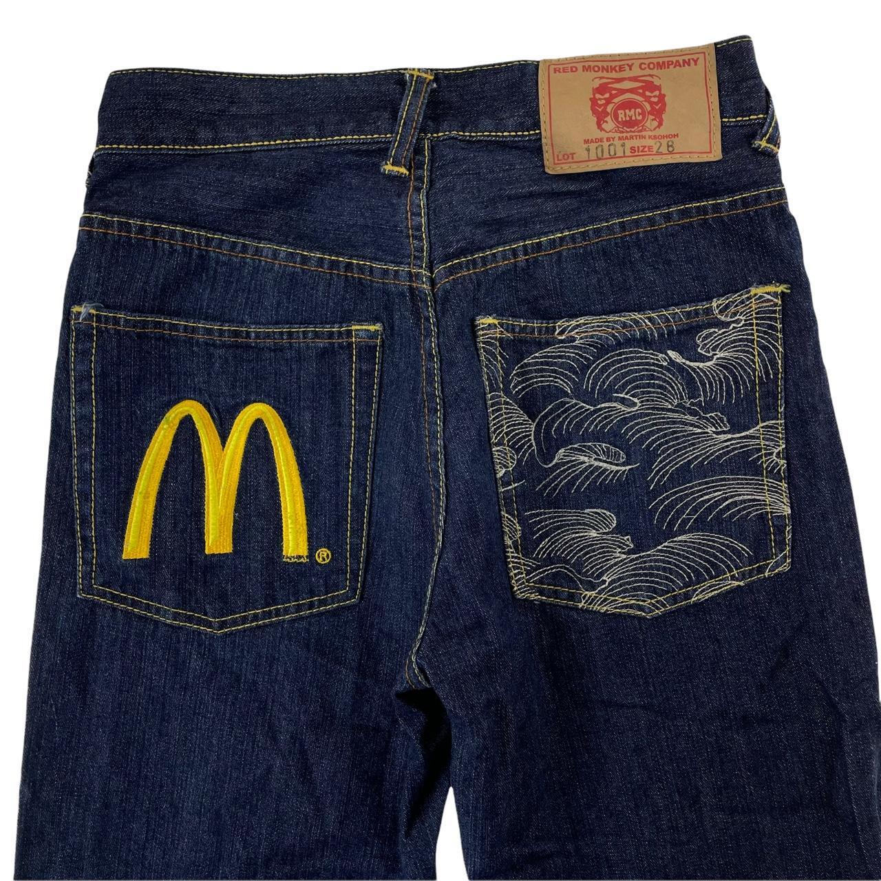 Vintage RMC Red Monkey Company McDonald's denim... - Depop