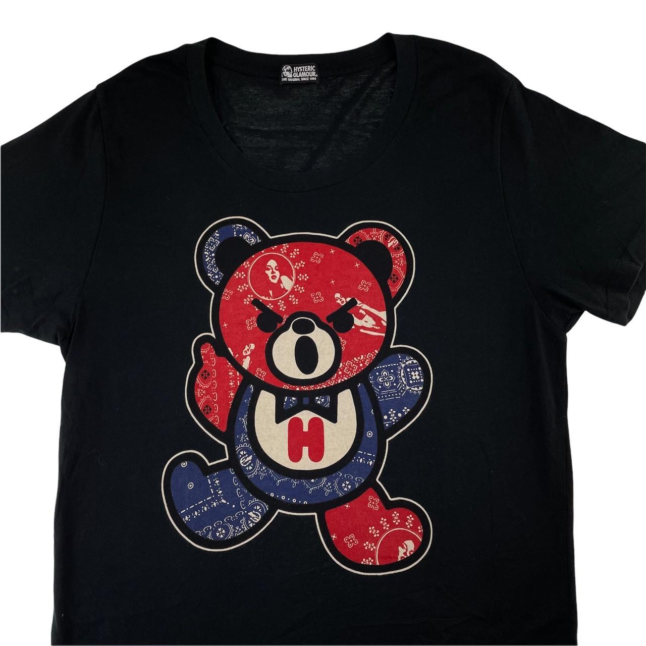 Hysteric Glamour bear t shirt woman’s size XL 19”... Depop