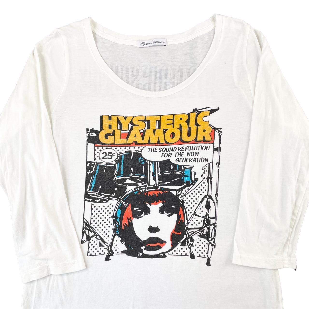 Vintage Hysteric Glamour long t shirt woman's size L... - Depop