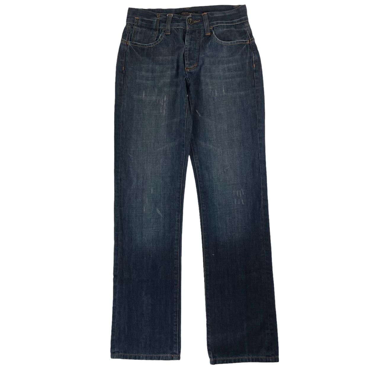 Vintage Ed Hardy tiger head denim jeans trousers... - Depop