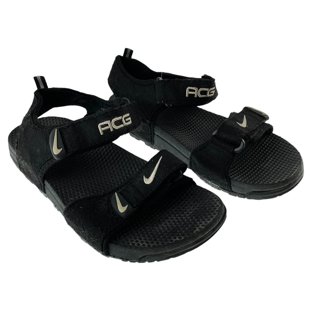 black and white nike sandals womens