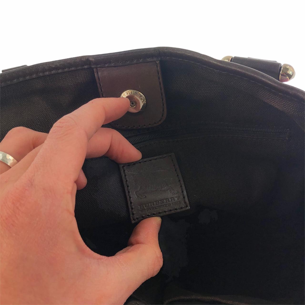 Burberry Nova Check Canvas Pochette Bag 100% - Depop