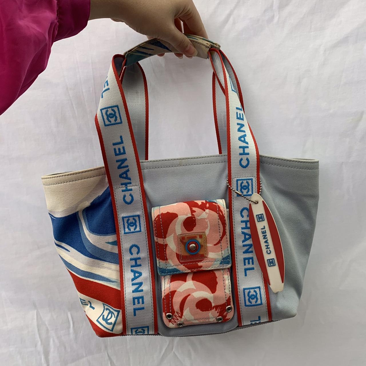 AUTHENTIC CHANEL SURF LINE TOTE! A stunning rare - Depop