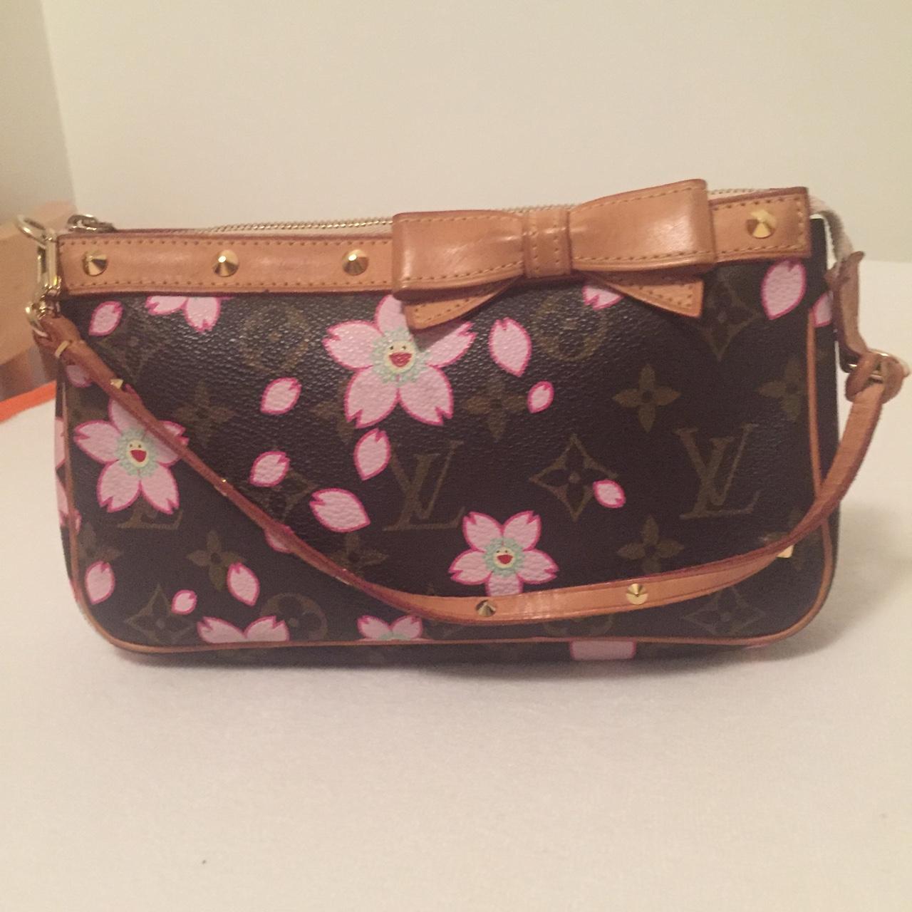 🌸Louis Vuitton Monogram Cherry Blossom Pochette - Depop