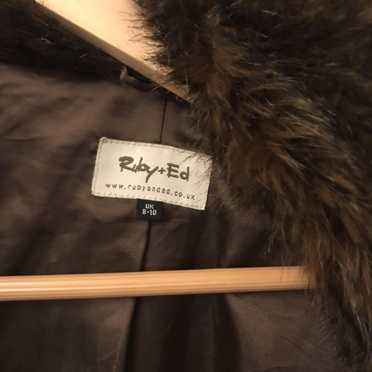 Ruby and clearance ed fur coat