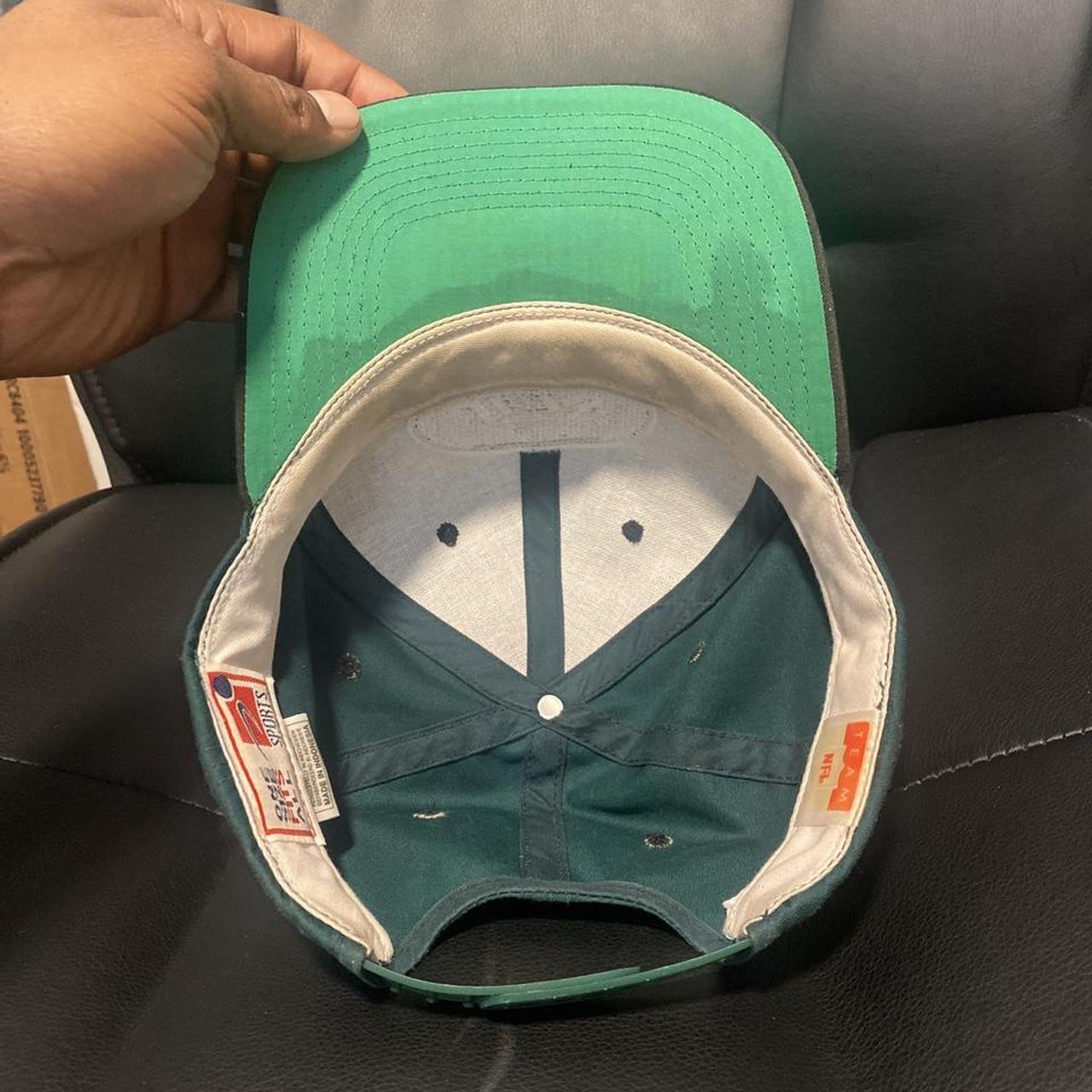 Vintage New York Jets snapback hat in green. From - Depop