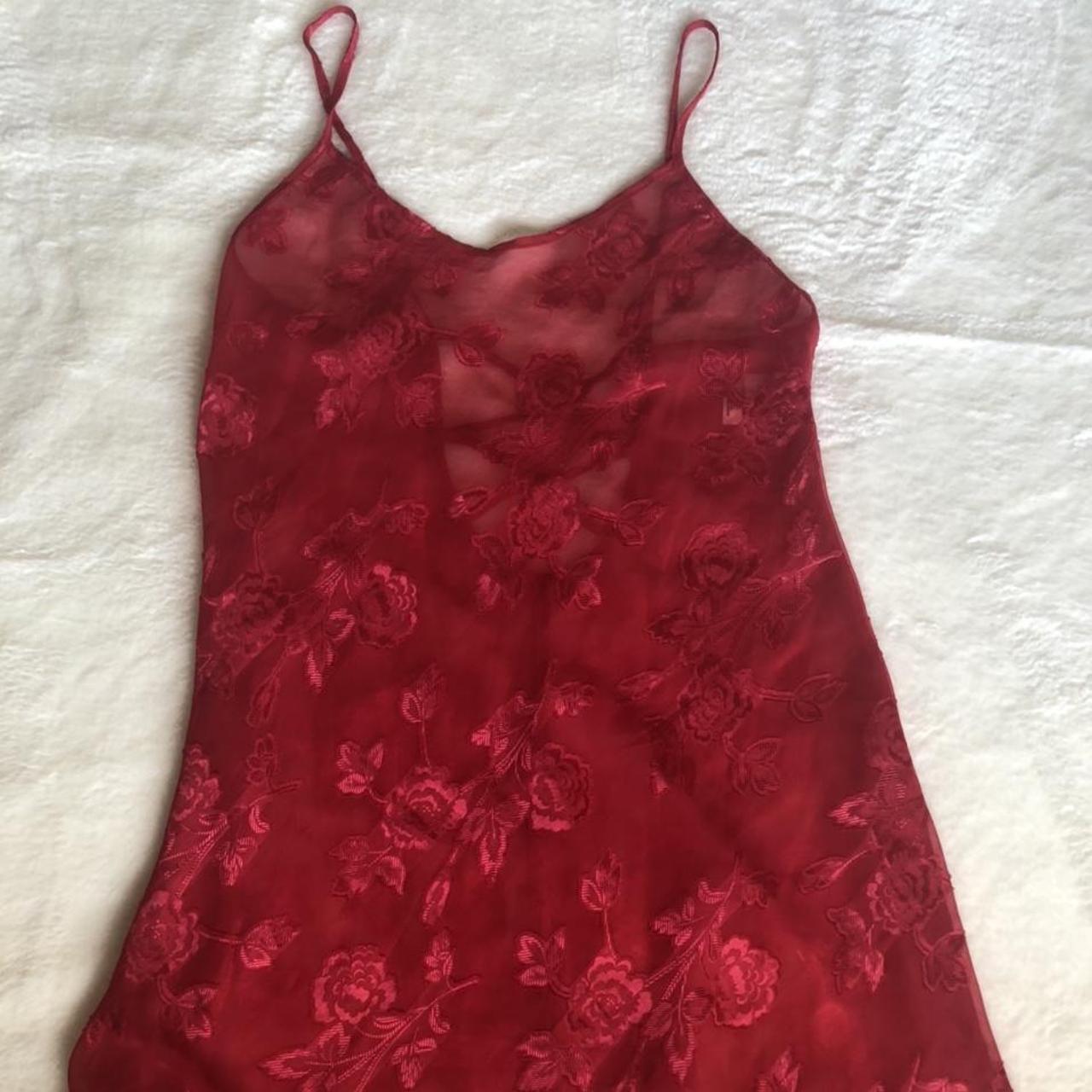 Secret Treasures Women's Red Dress | Depop