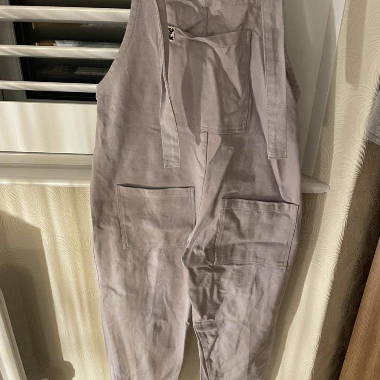 Lilac Lucy and Yak dungarees in twill material Only... - Depop