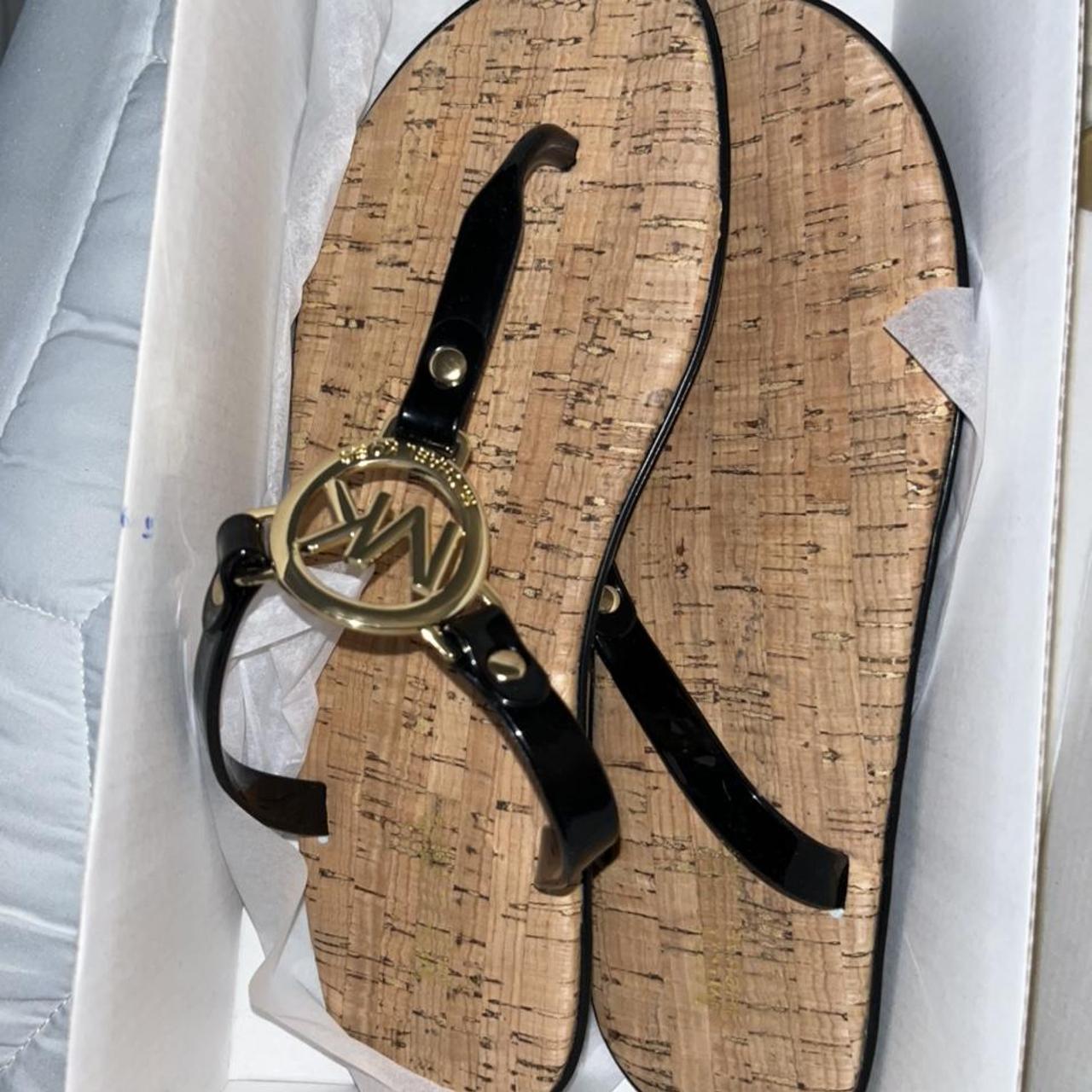 Michael kors charm jelly sandals sale