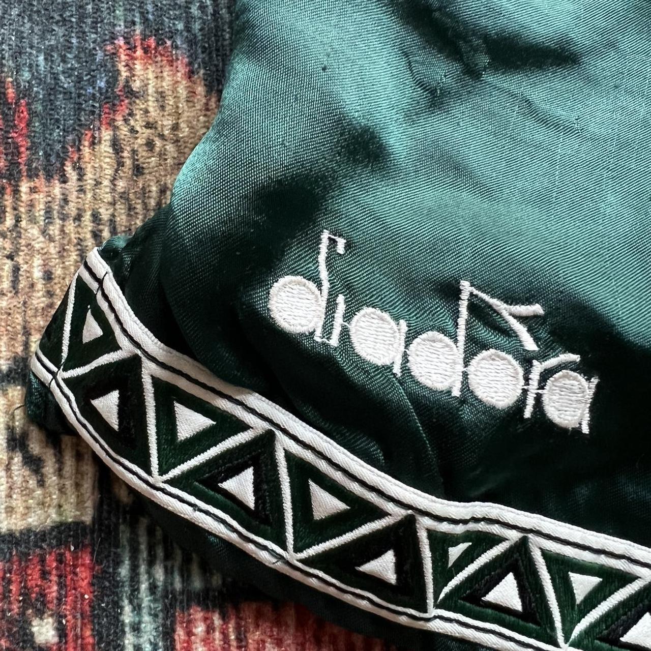 Vintage 80s 90s Diadora soccer shorts made in USA.... Depop