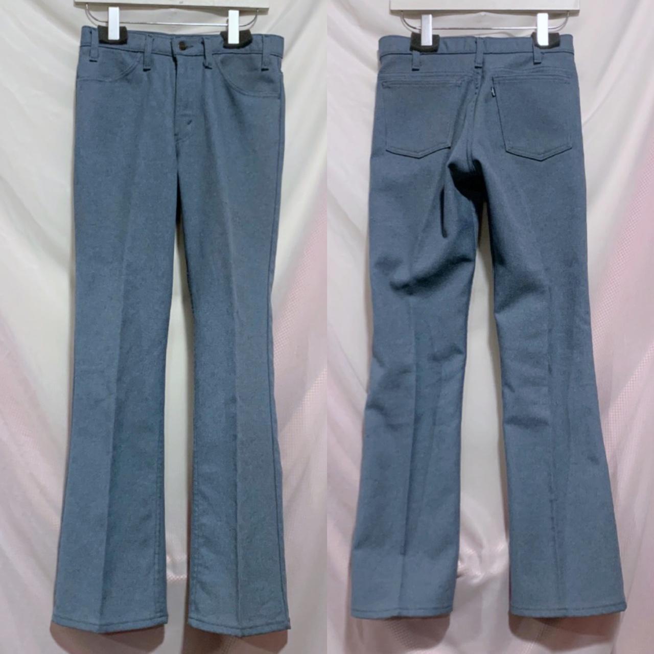 vintage levis dacron polyester casual pants in...