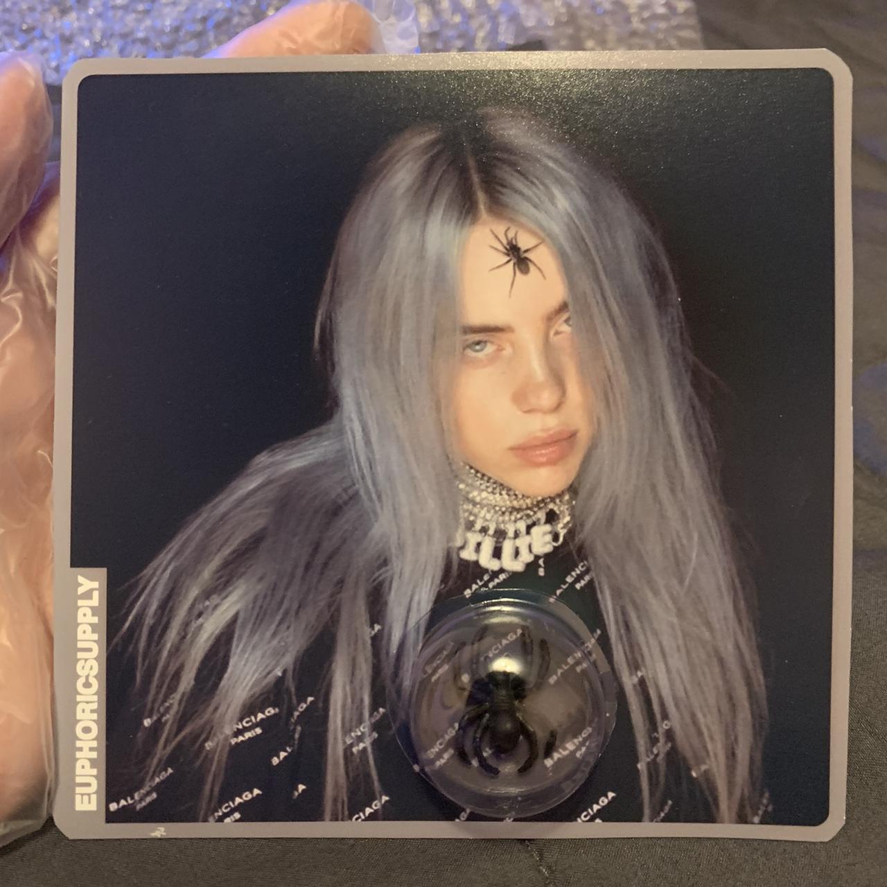 billie eilish you should see me in a crown spider... - Depop