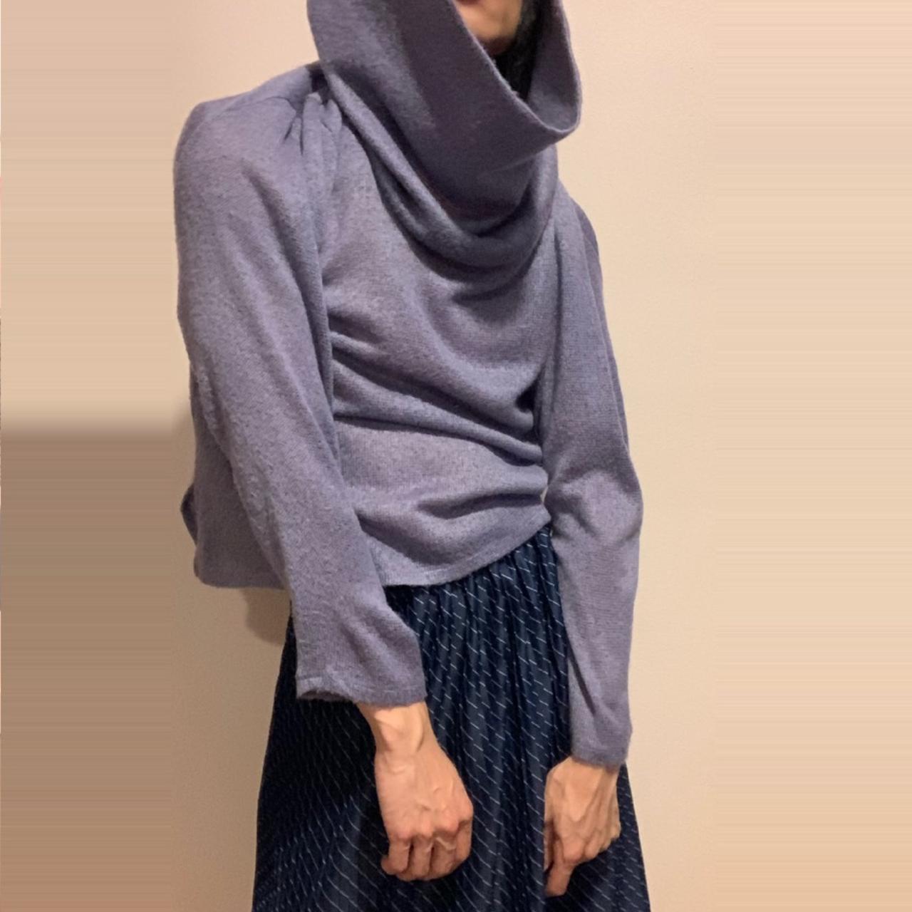 dkny cowl neck sweater