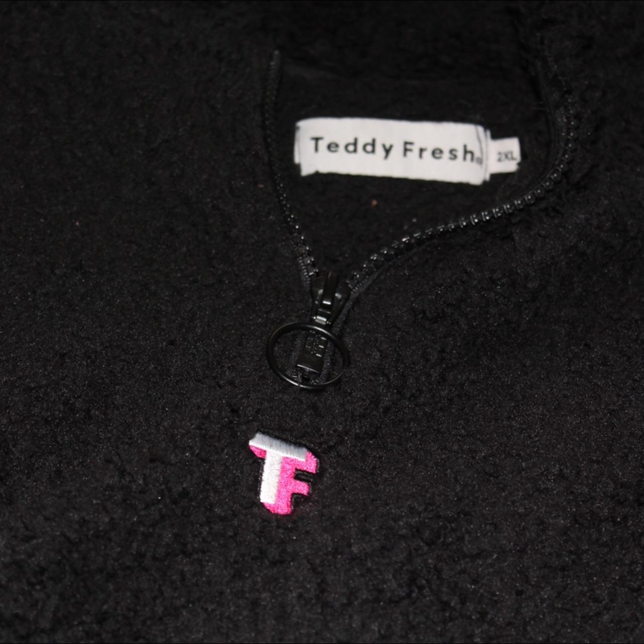 Teddy Fresh Quilt Patchwork Hoodie Other Colorway - Depop