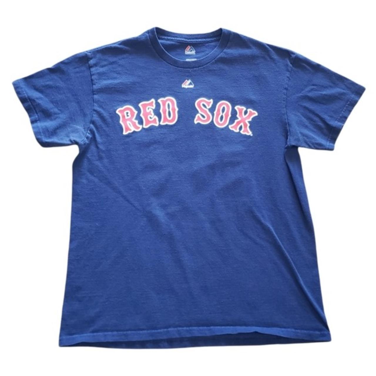 Boston Red Sox Baseball Shirt 2B Dustin Pedroia No - Depop