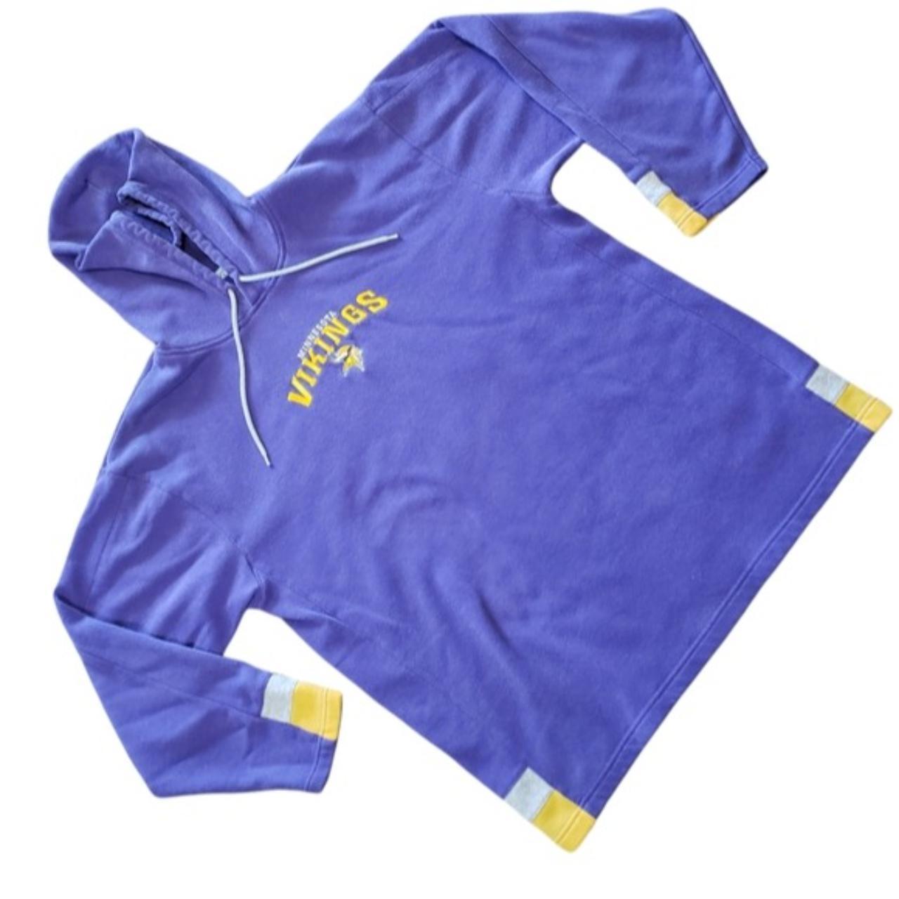 Purple Minnesota Vikings spellout hoodie! This is so - Depop