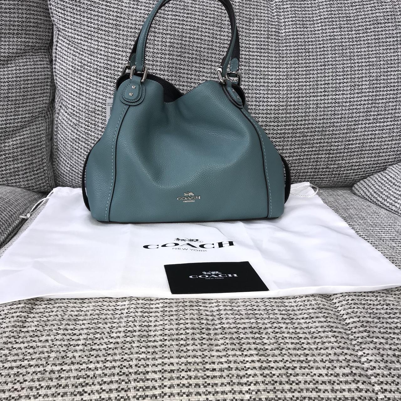 Coach edie sale 28 grey