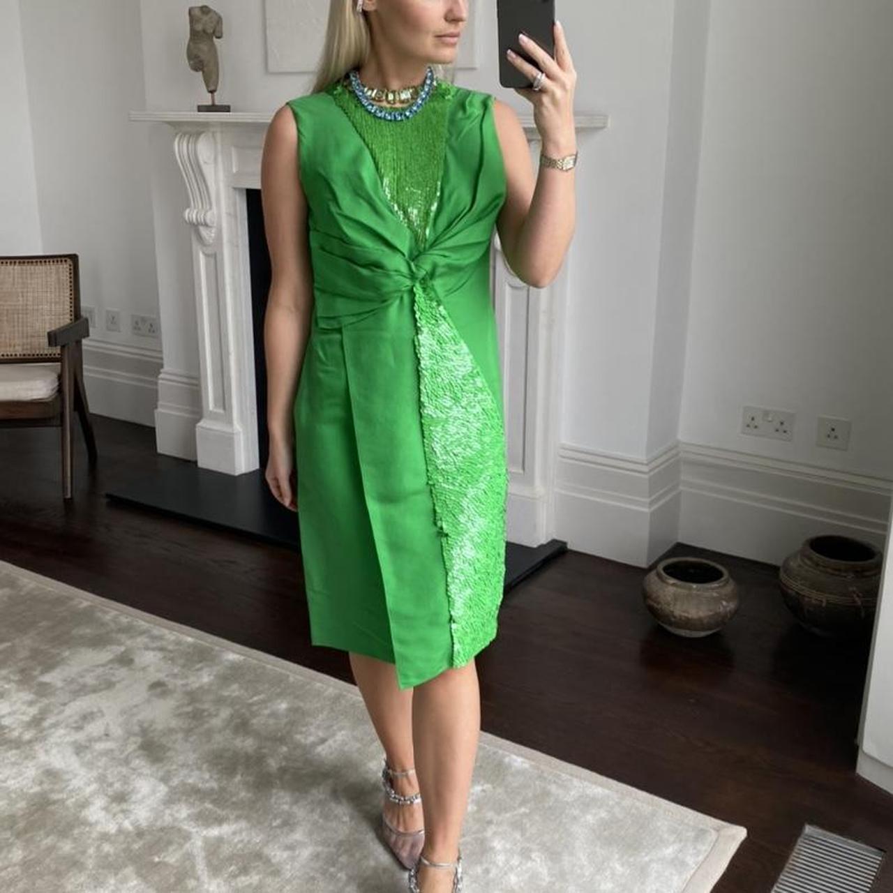 Emilio pucci hotsell green dress