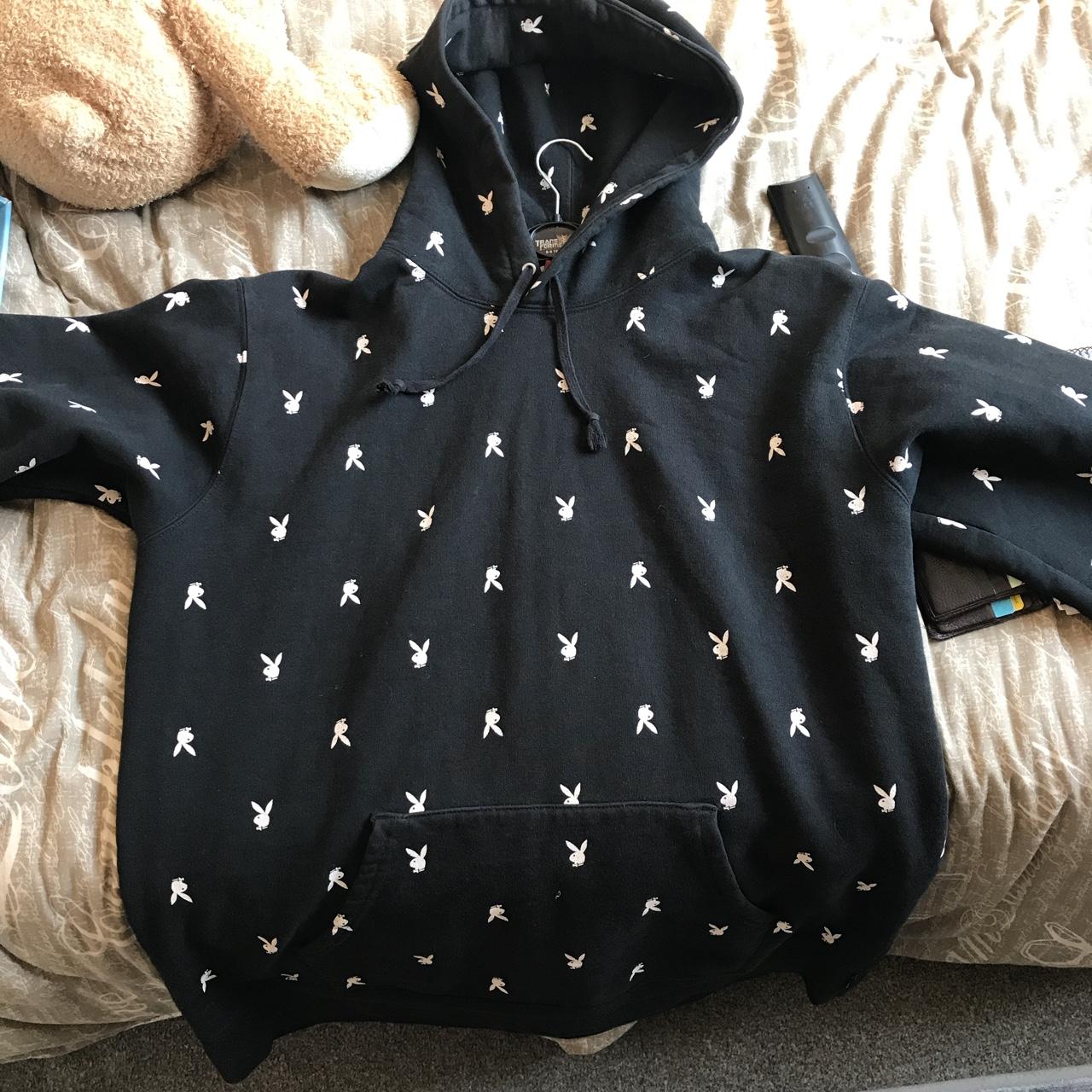 Authentic Playboy x supreme playboy hoodie Great - Depop