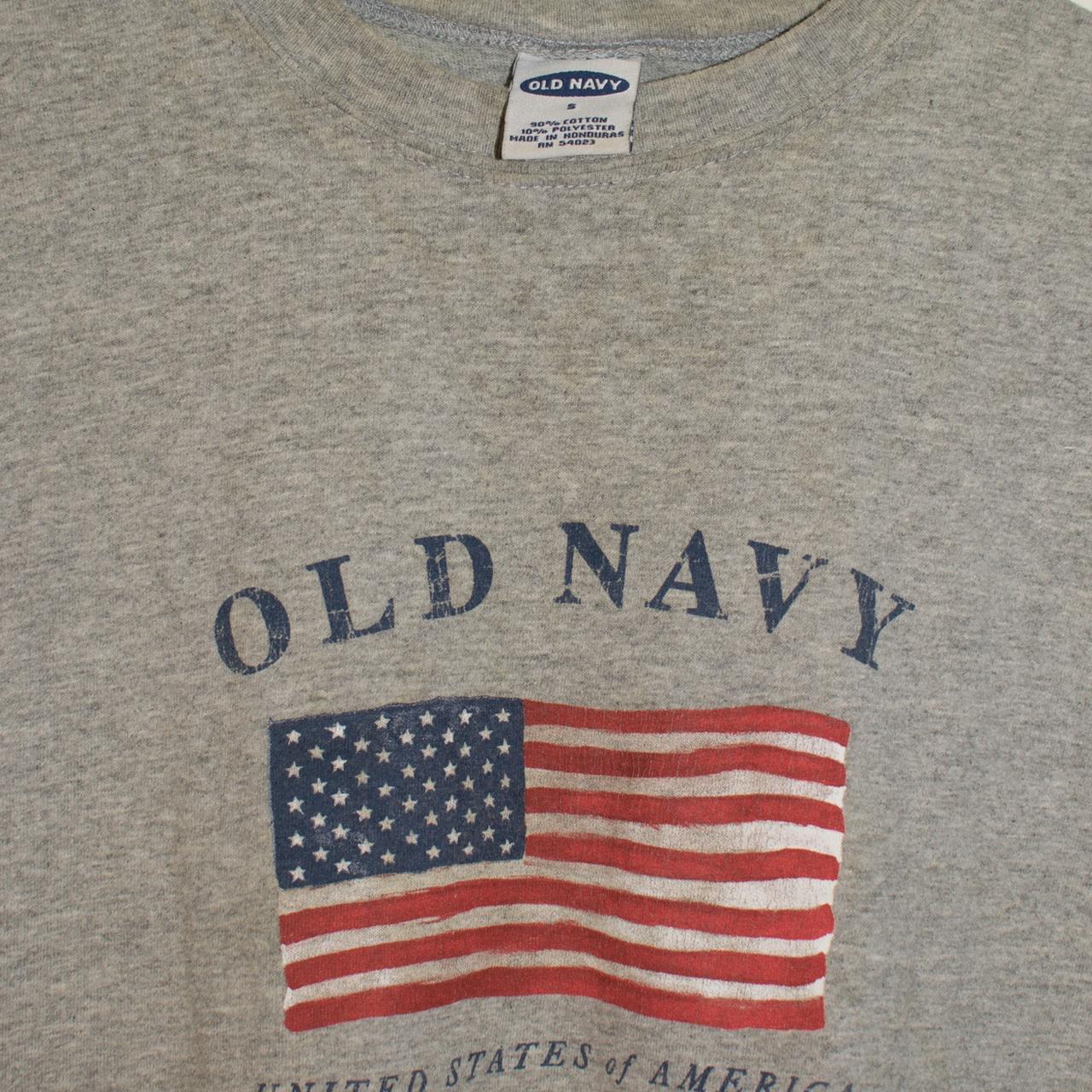 Vintage Old Navy Flag 2001 tee, Old navy flag tee