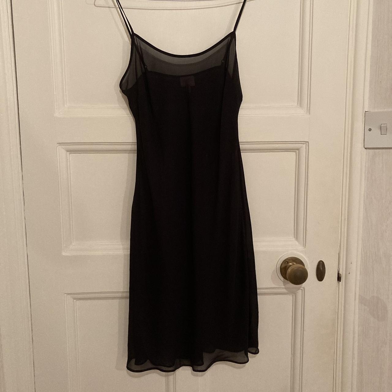WHISTLES sheer slip dress in perfect condition. This... - Depop