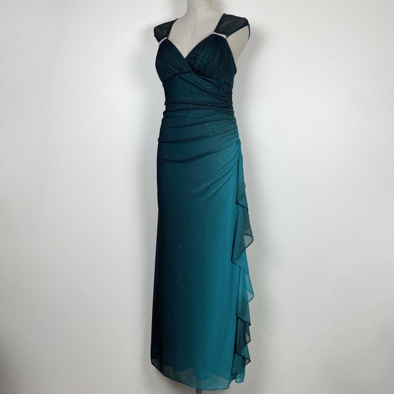 Vintage y2k mesh layered fairy dress prom dress.... - Depop