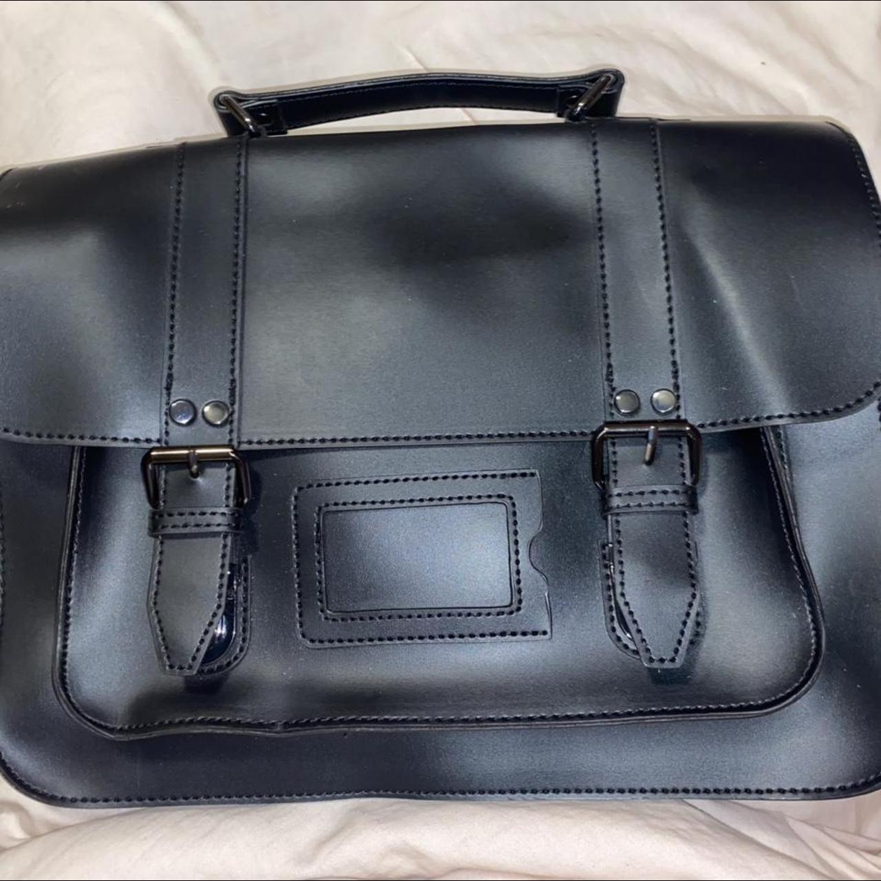 Black Messenger Bag 🖤 Found at Thrift Shop ️... Depop