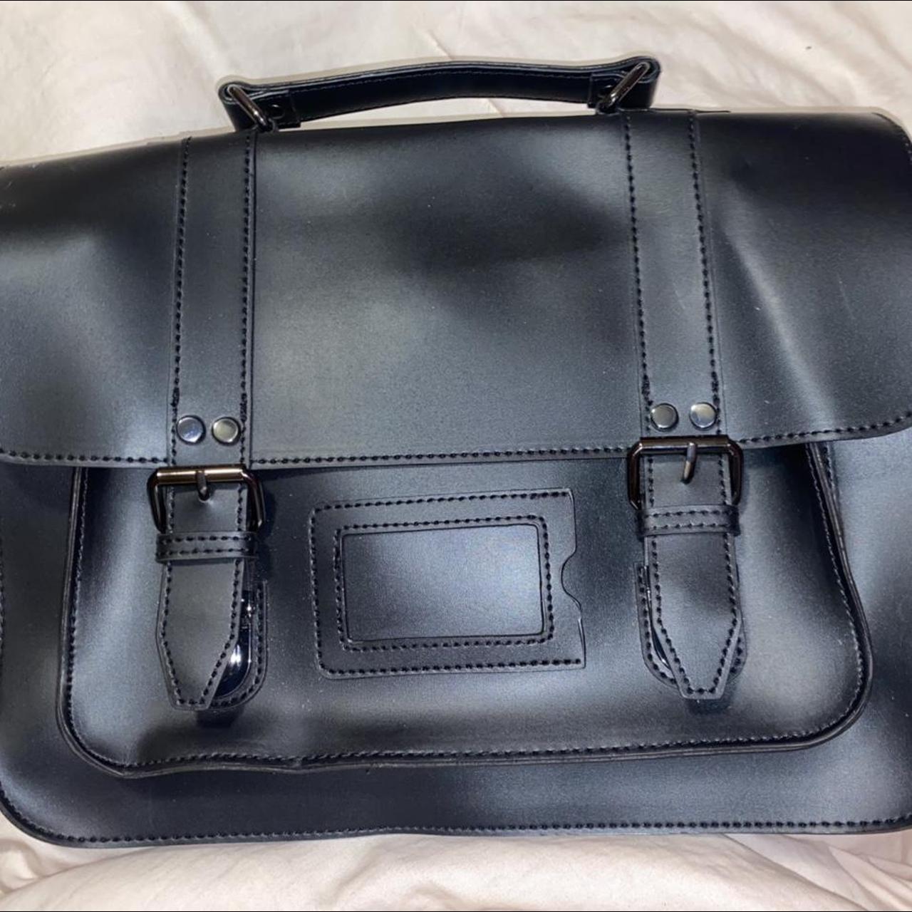 Black Messenger Bag 🖤 Found At Thrift Shop ️ Depop 6449