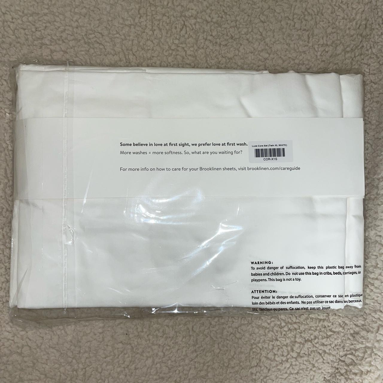 Brooklinen Twin XL Luxe Core Sheet Set. Brand new... - Depop