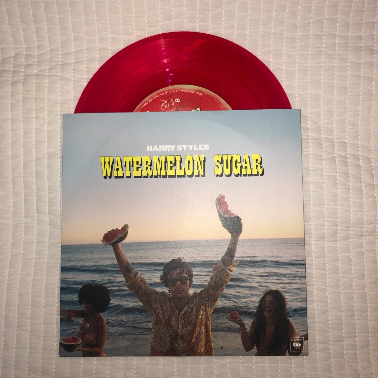 Harry Styles deals Watermelon Sugar red vinyl