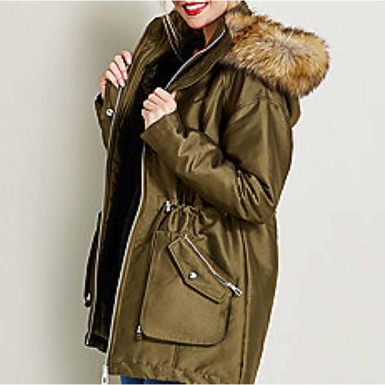 Michelle Keegan Coat! So warm with fur hood!