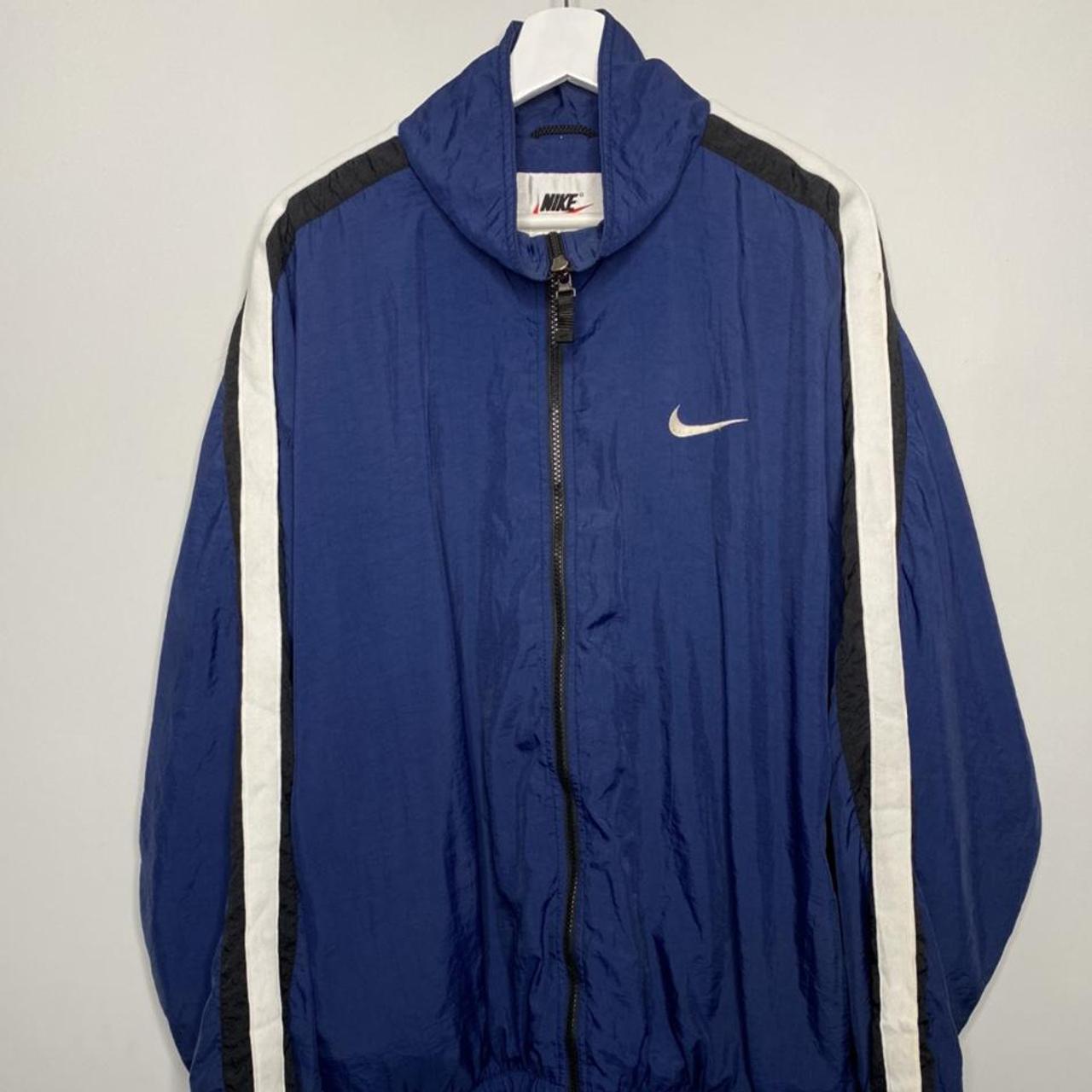 Nike Swoosh Logo Jacket Good condition Nike coat in... - Depop