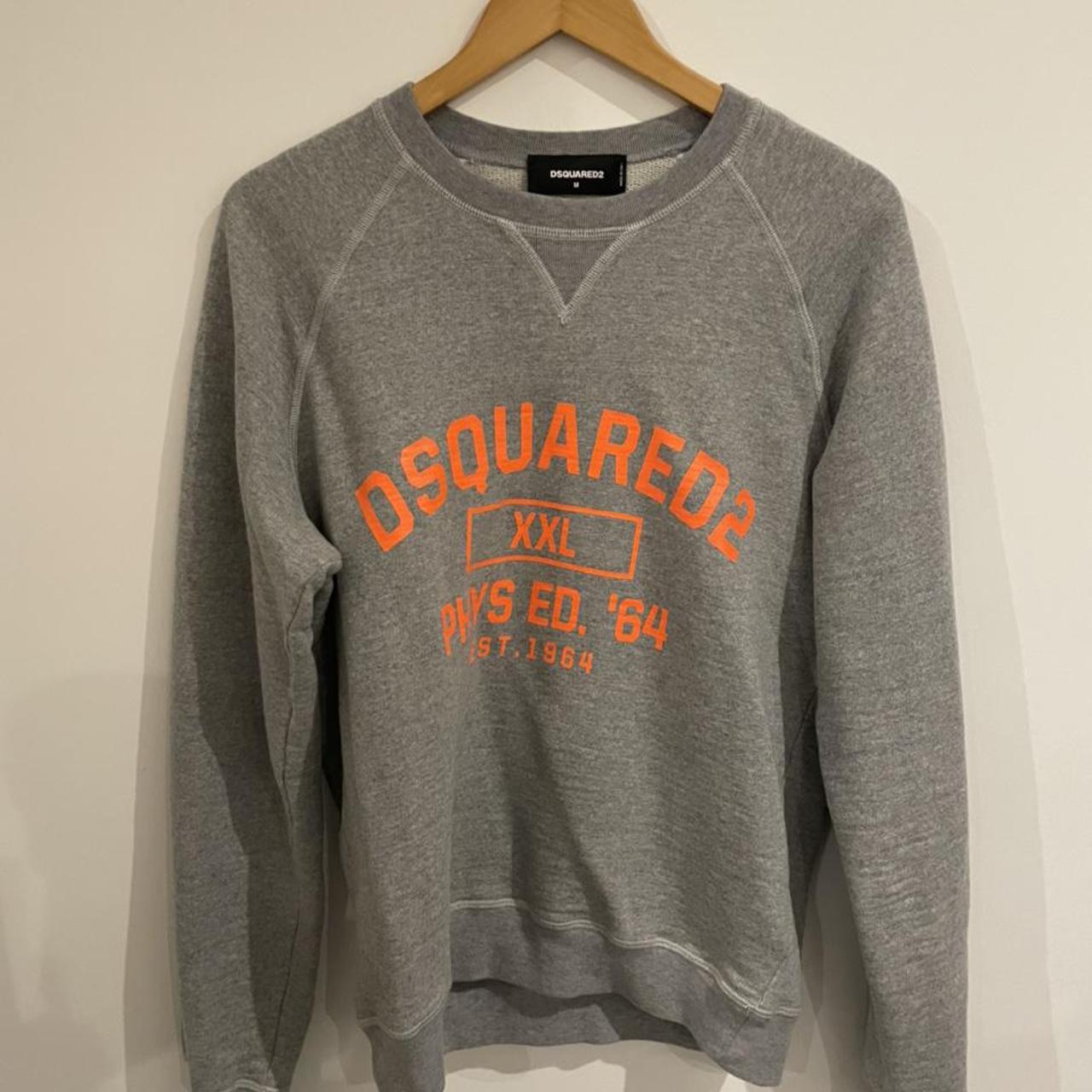 Dsquared jumper grey best sale