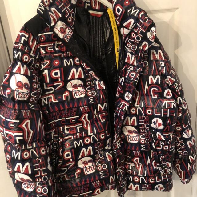 MONCLER　MONTICOLE 美品 Moncler Monticole Womens Khaki Green Padded Parka Size 1