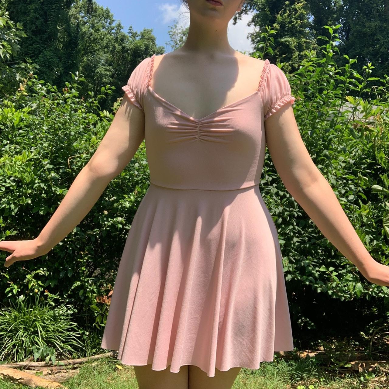 Kimchi Blue Women's Pink Dress Depop