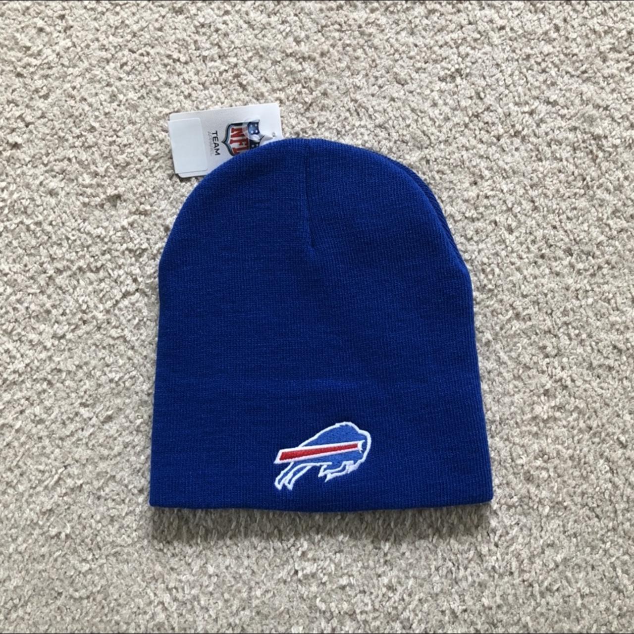 Brand new Buffalo Bills beanie Never worn Go bills - Depop