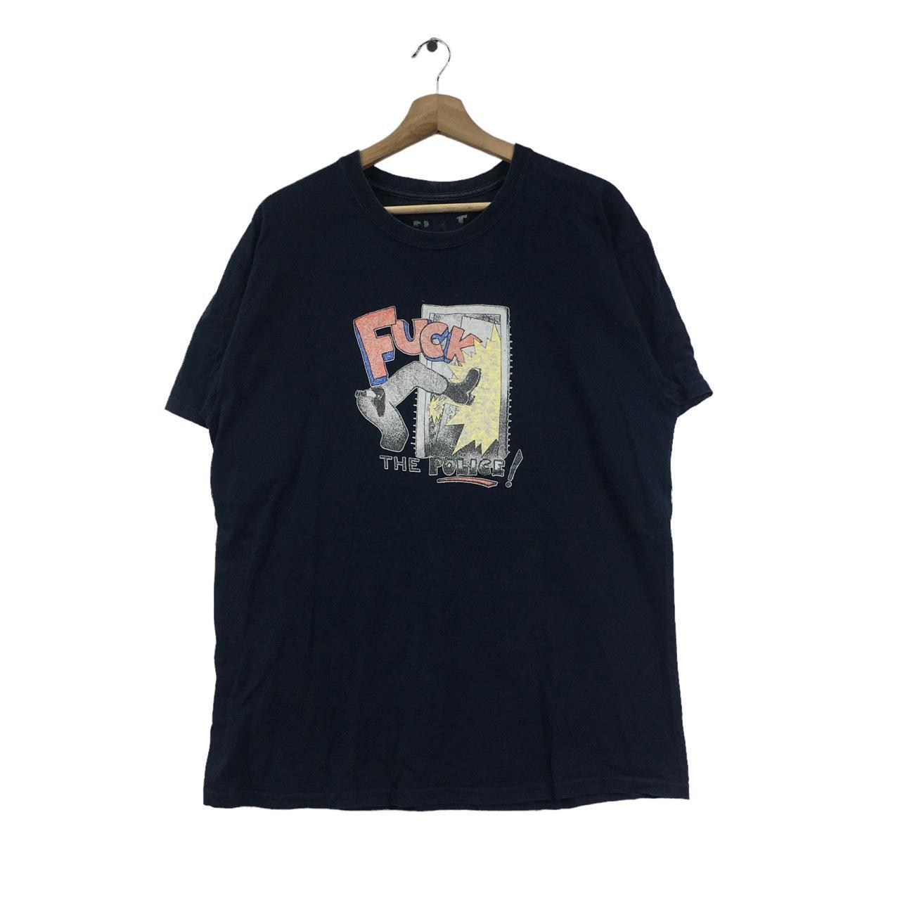 Vtg 90' FUCT SKATEBOARD Jaws Movie Film Tee Shirt | Depop