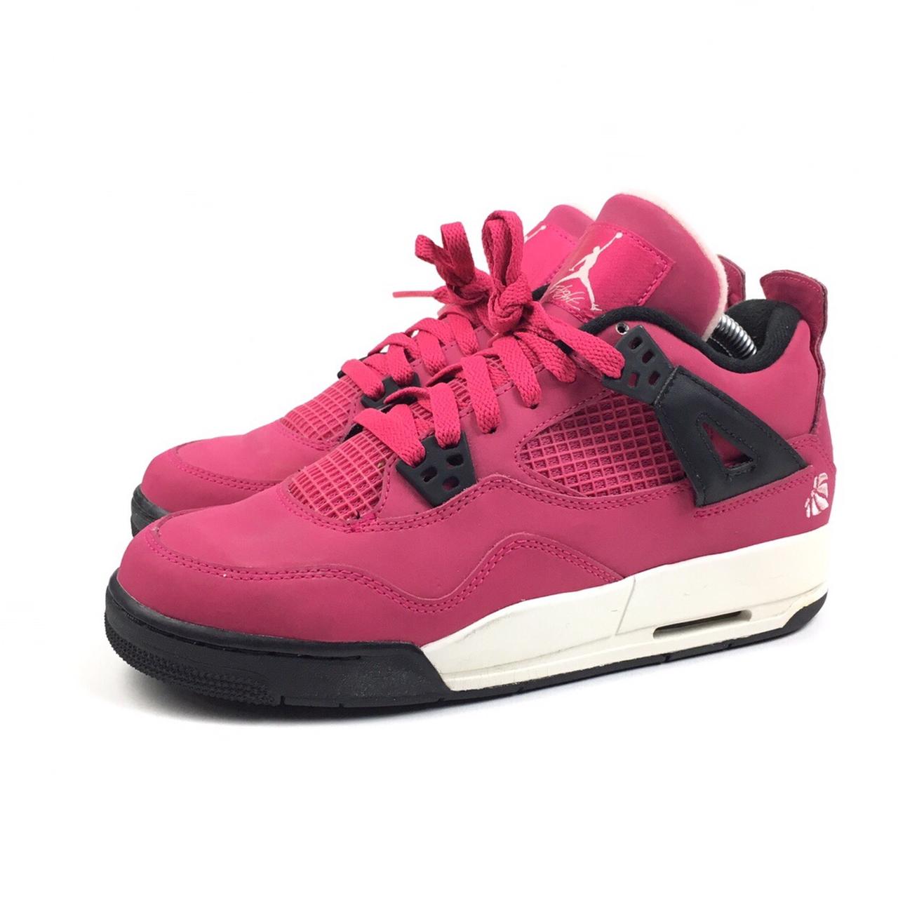 Air Jordan 4s Pink (valentine’s Day Edition) Used - Depop