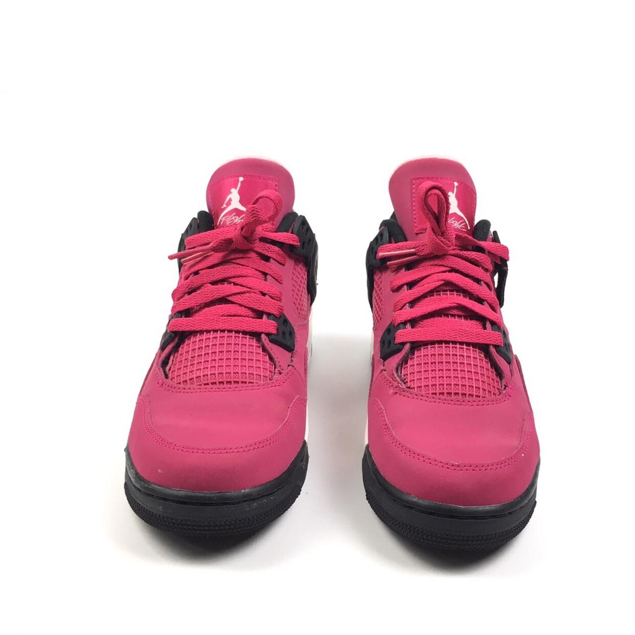 Air Jordan 4s PINK (Valentine’s day edition) Used... - Depop