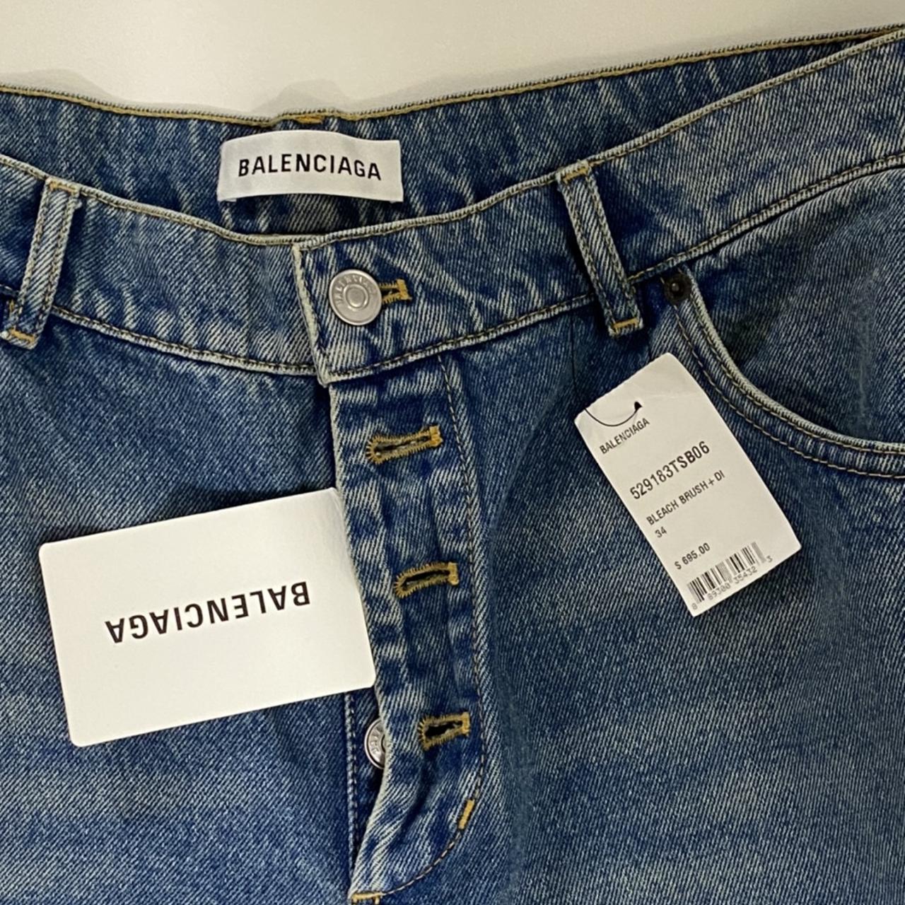 Balenciaga Jeans Women’s 34 Brand New with... - Depop