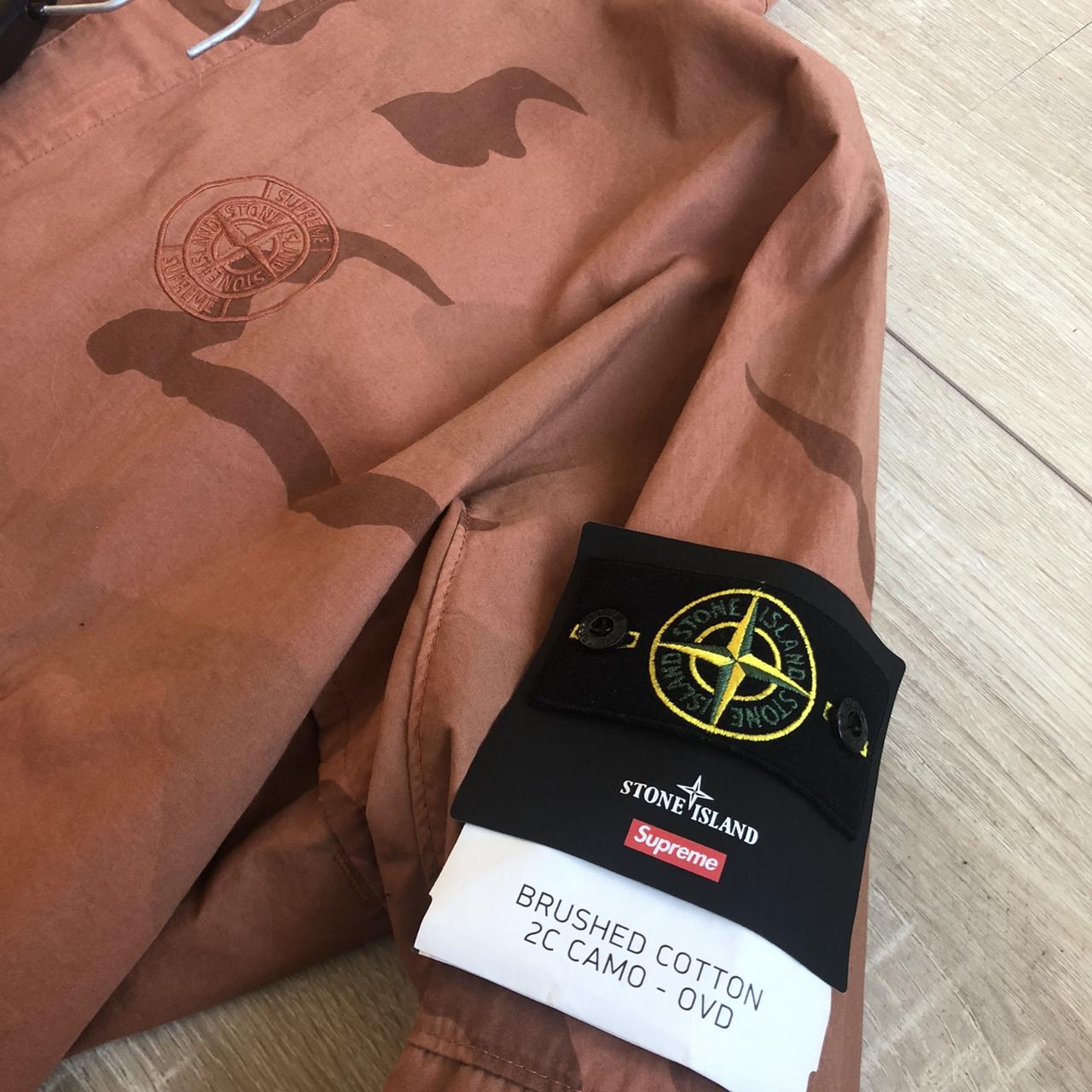 Supreme x Stone Island Riot Mask Camo Jacket “Coral...