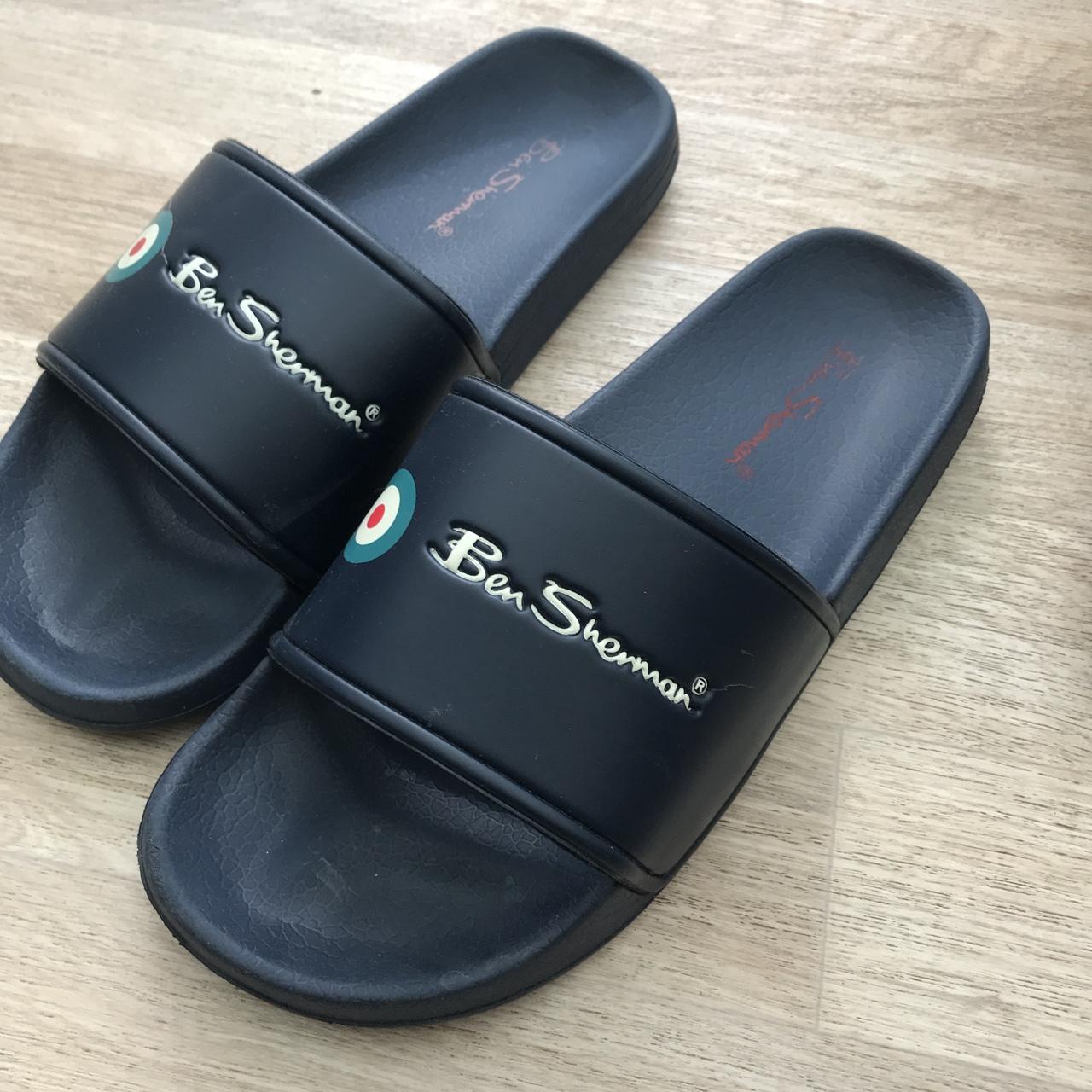 Official Ben Sherman limited sliders. Size fits Depop