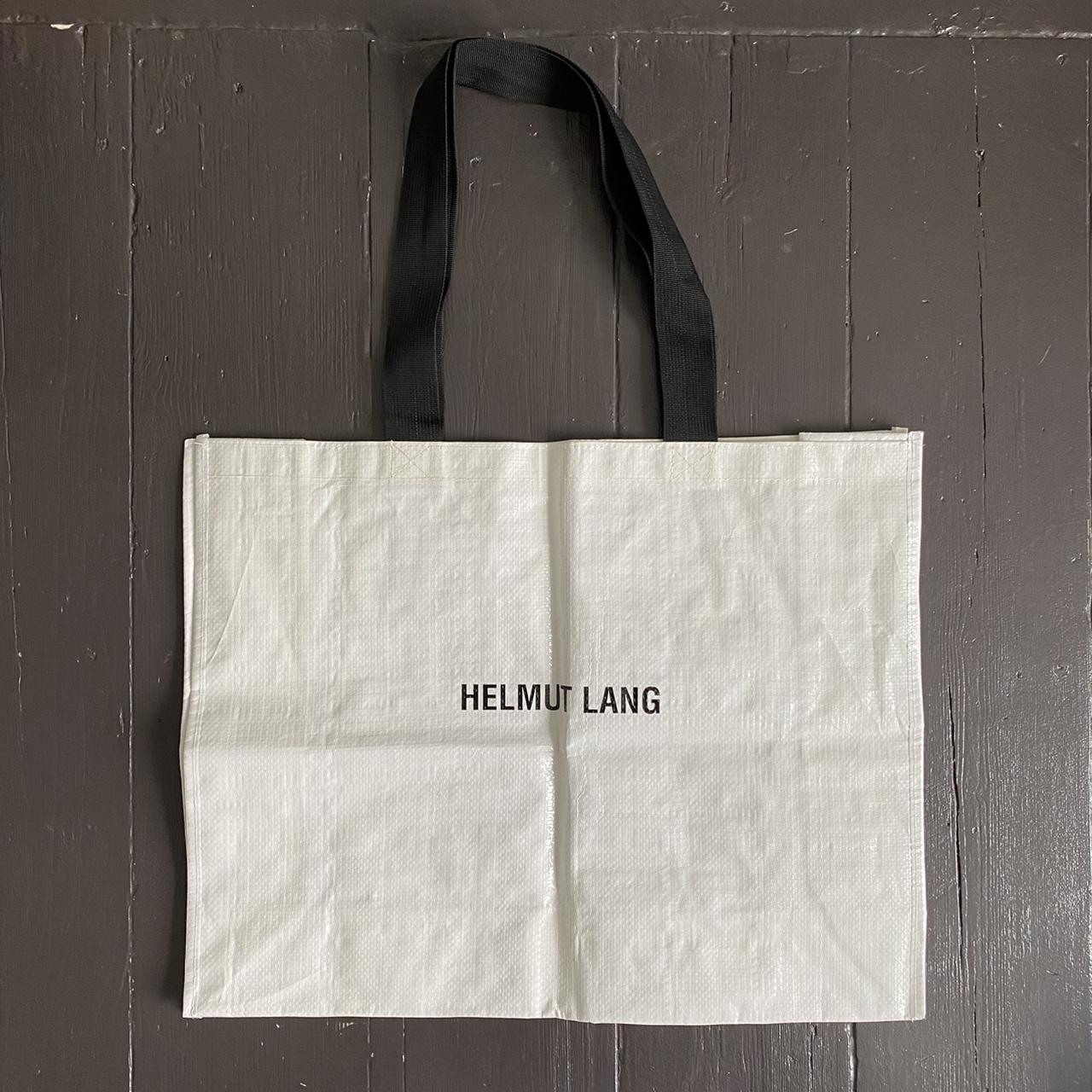 Helmut lang cheap clear bag