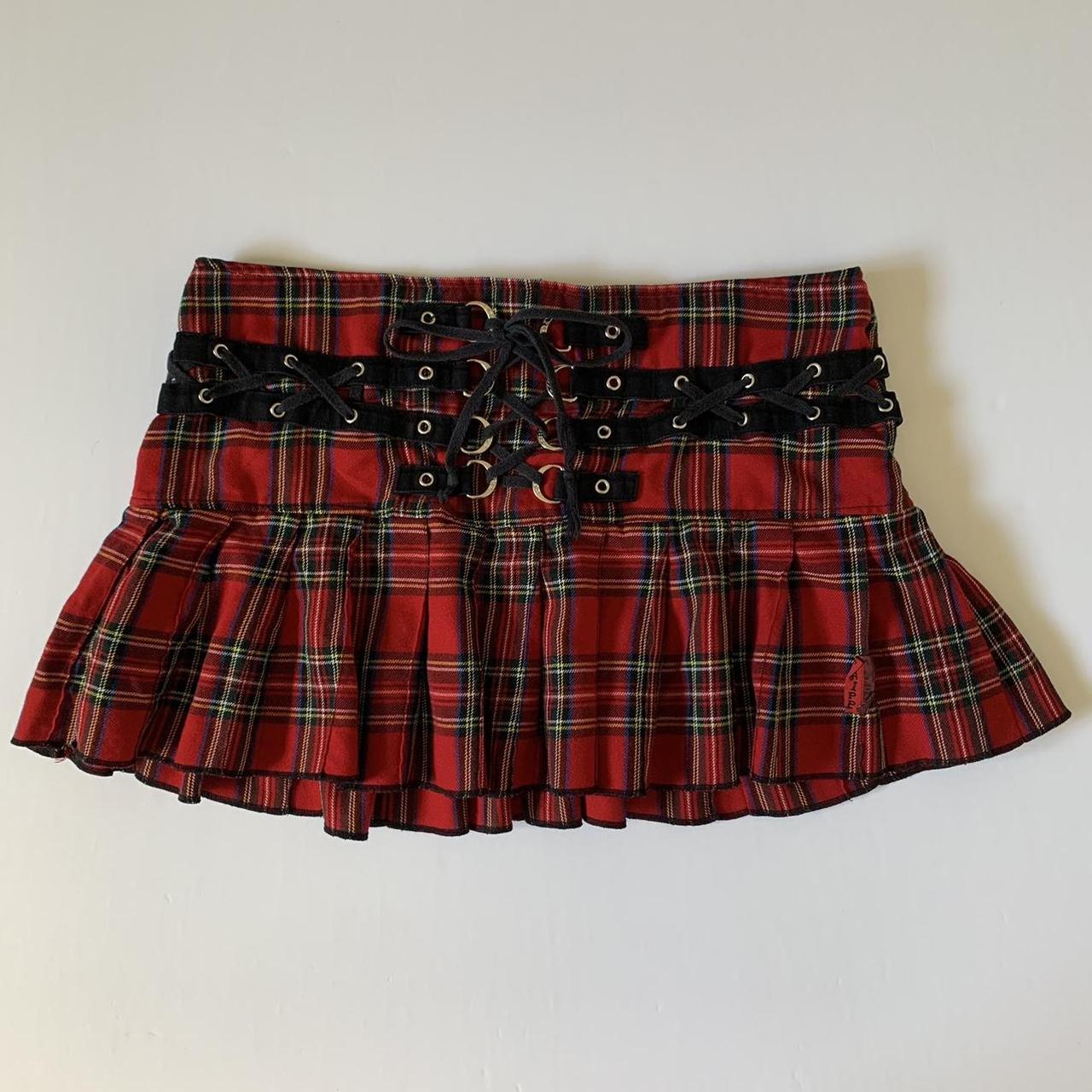 Amazing Vintage Tripp NYC Pleated Micro Mini Skirt Depop