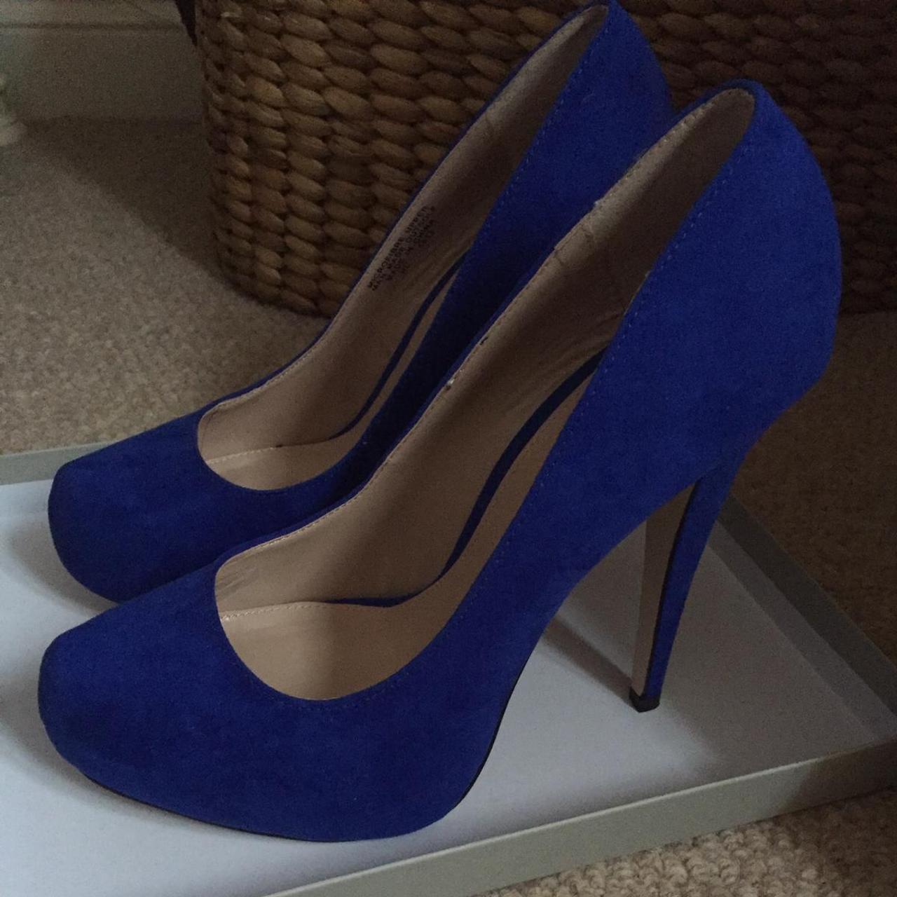 Dark royal hot sale blue heels