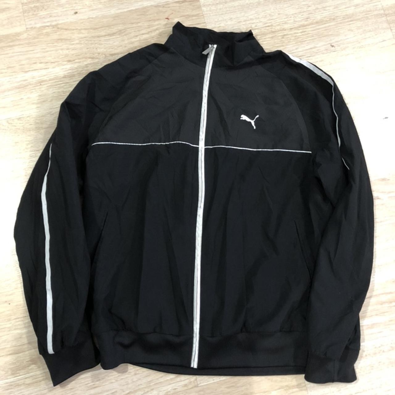 Puma jacket. Would look great with athletic... - Depop